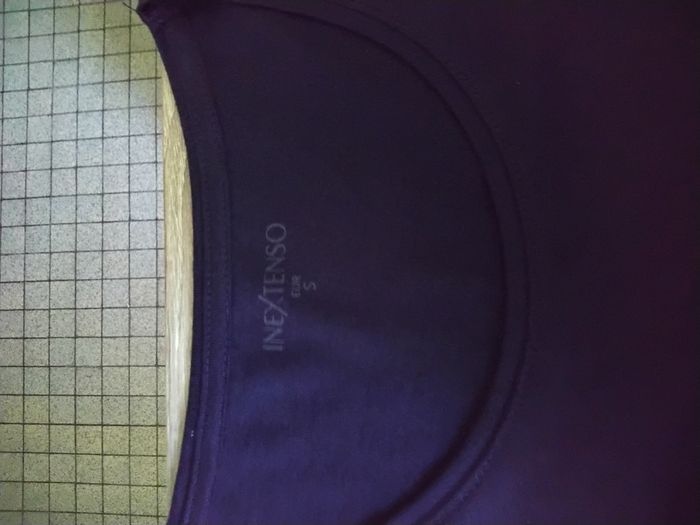 Tshirt manche longue S bleu marine neuf - photo numéro 3