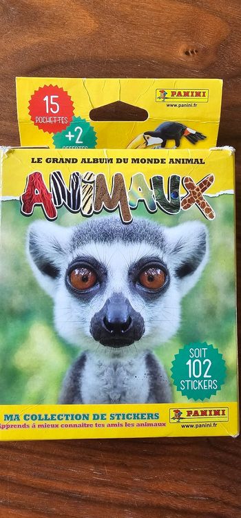 Cartes panini animaux 0.15€ la carte me contacter