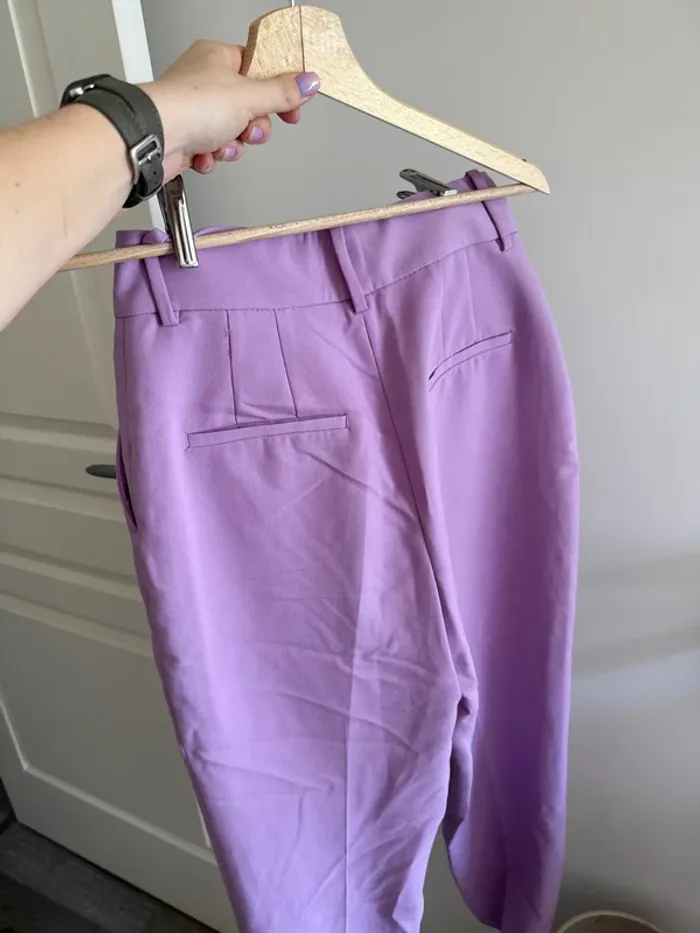 Pantalon droit Lila Zara - photo numéro 3