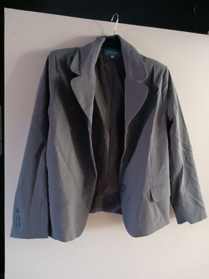 Blazer gris taille 40
