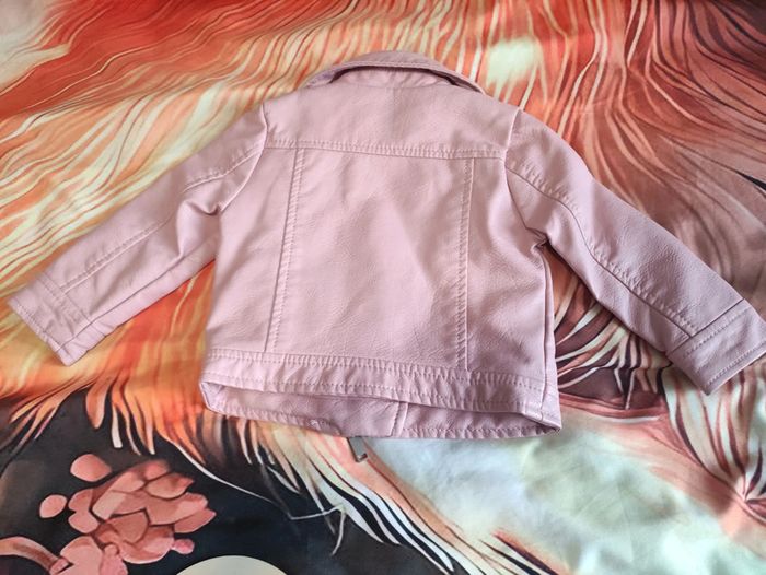 Manteau blazer rose pâle 6 mois - photo numéro 6