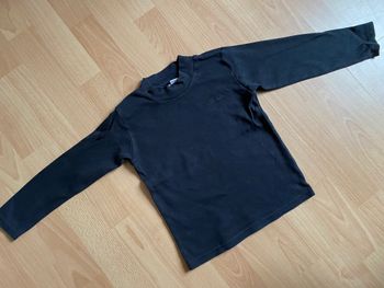 Beau T-shirt/sous-pull noir ORCHESTRA T. 5 ans/110 cm garçon TBE