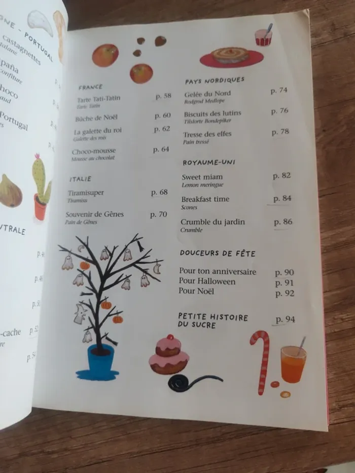 Livre de recettes pour enfants "douceurs d'ici, saveurs d'ailleurs" - photo numéro 4