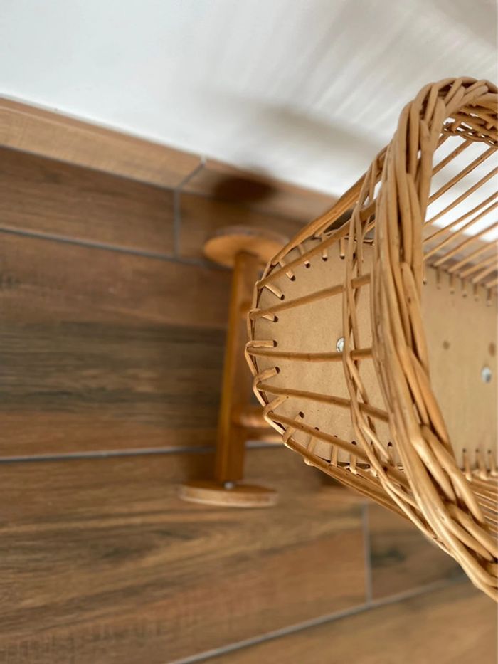 Landau osier pour poupée - photo numéro 4