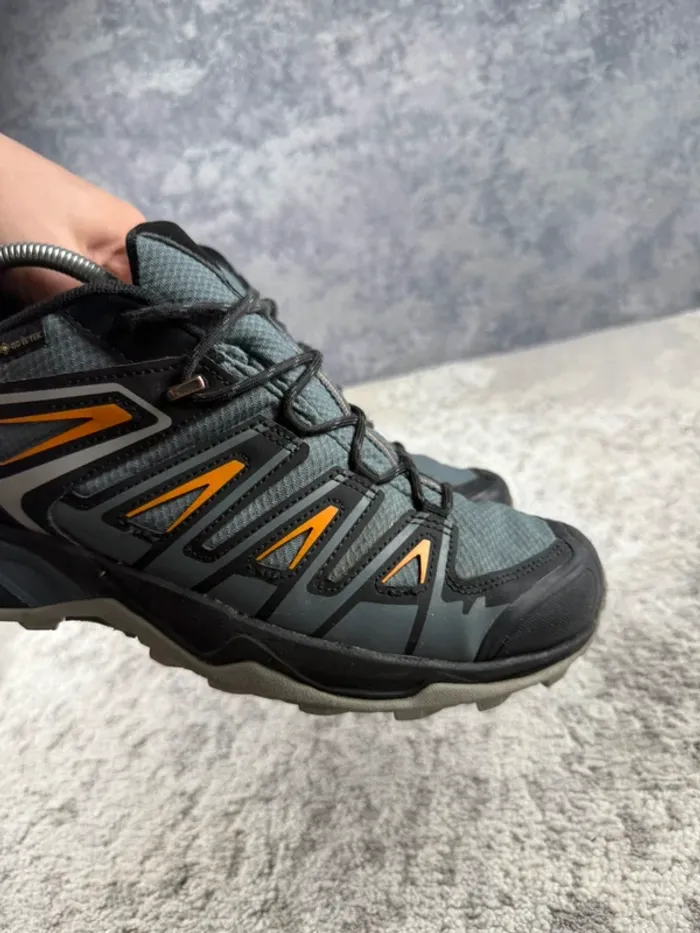 Salomon X Ultra Pioneer Gore-Tex - Black & Blue & Orange - photo numéro 14