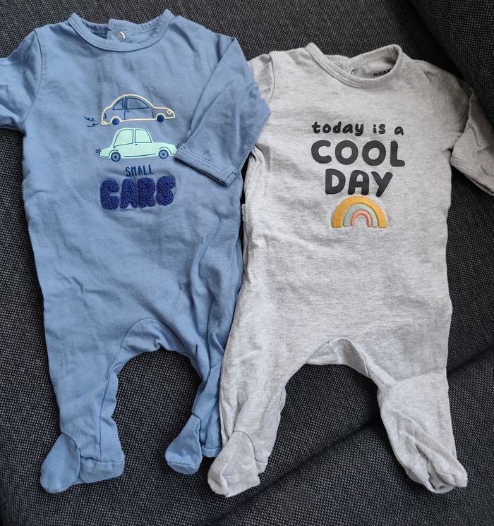 Lots de 2 pyjamas bébé garçon