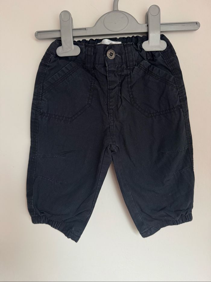 Pantalon bleu Kitchoun 6 mois très bon état