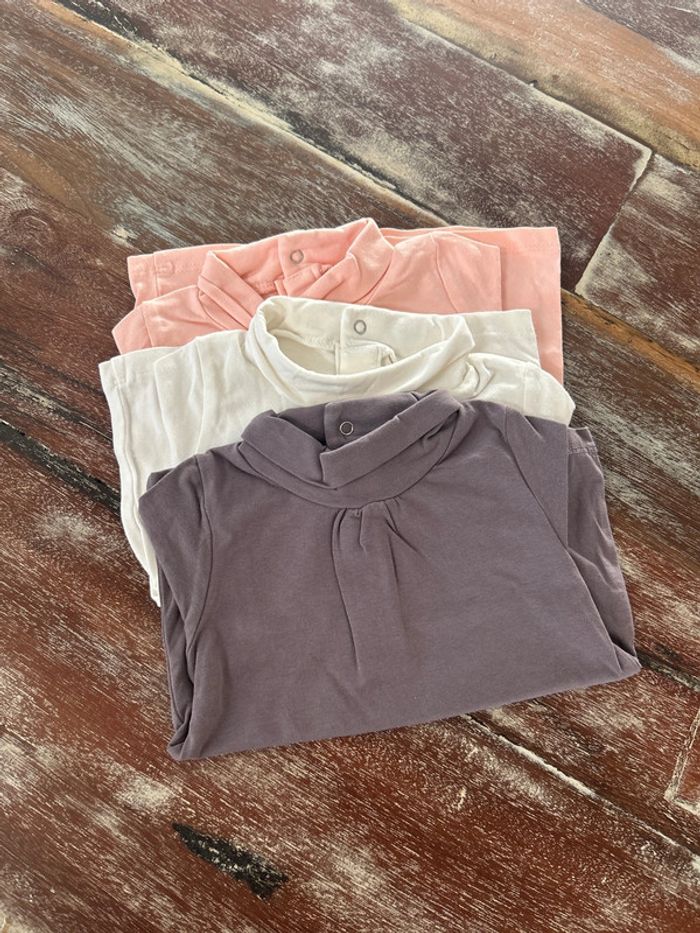 Lot tee shirt manches longues