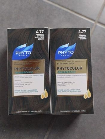 Lot de 2 couleurs phytocolor neuves