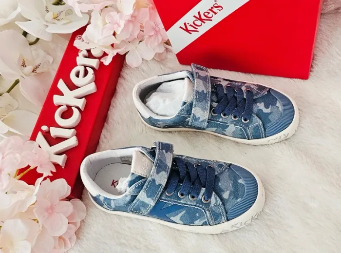 Baskets Sneakers Tennis Scratch Élastique Kickers T25 - photo numéro 3