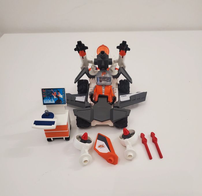 Playmobil Top Agent Voiture modulable avec son agent secret et accessoires Très Bon état - photo numéro 3