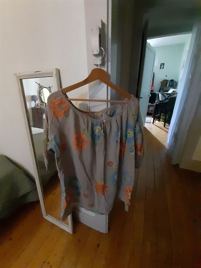 Blouse fleurie