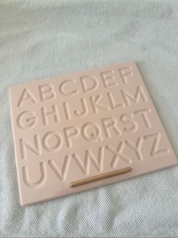 Planche d’écrit rose