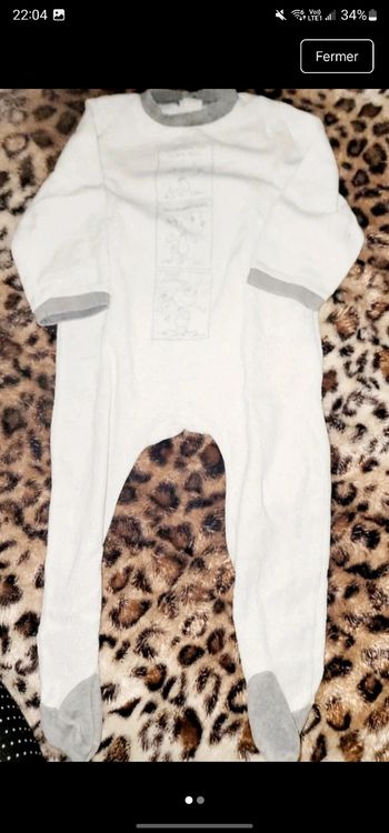 Pyjama 1 pièce garçon 🩵