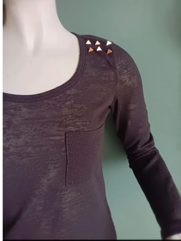 Blouse noire 36 - photo numéro 3