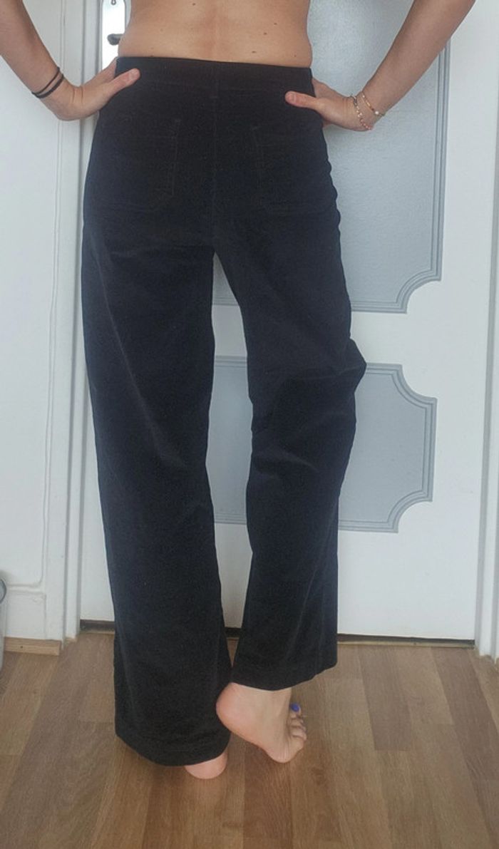 Pantalon large en velours oraije taille 36 - photo numéro 2