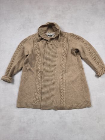 Gilet sans boutons femme Tommy Hilfiger marron