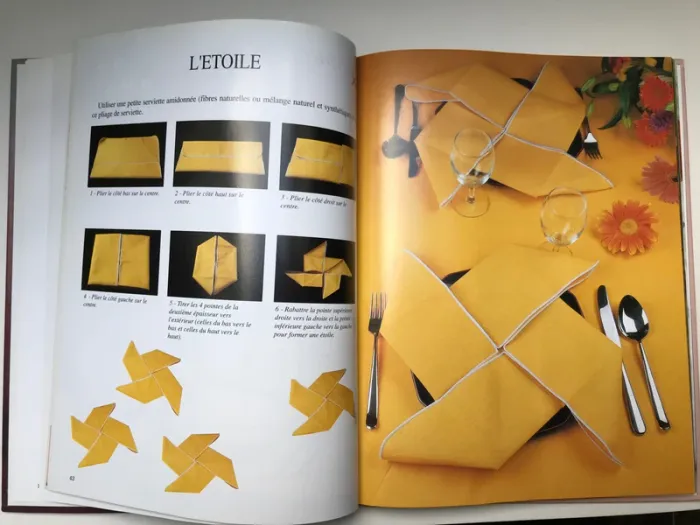 Pliages de serviettes - photo numéro 2
