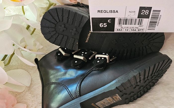 Bottes Bottines cuir Zip André T28 - photo numéro 3