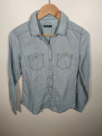 C12 chemise imprimé bleu Bonobo S