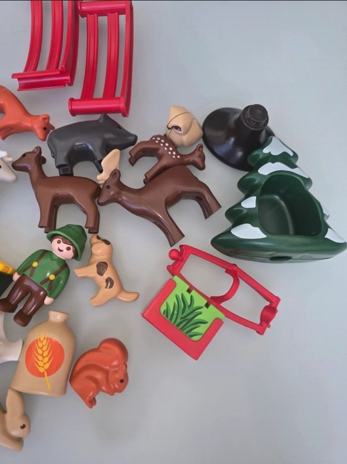 123 playmobil calendrier de l'avent Noel en forêt 5497 complet - photo numéro 5