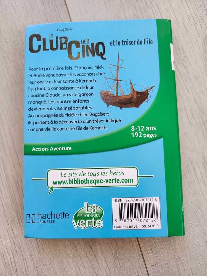Tome 1 le club des cinq neuf - photo numéro 2