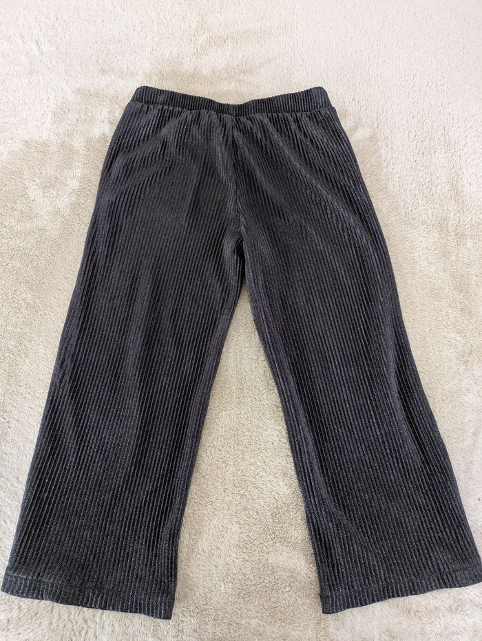 Pantalon Palazzo Plissé Métallisé - photo numéro 3