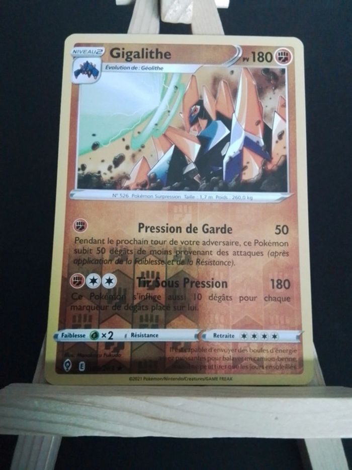 Carte Pokémon Gigalithe Reverse 88/203