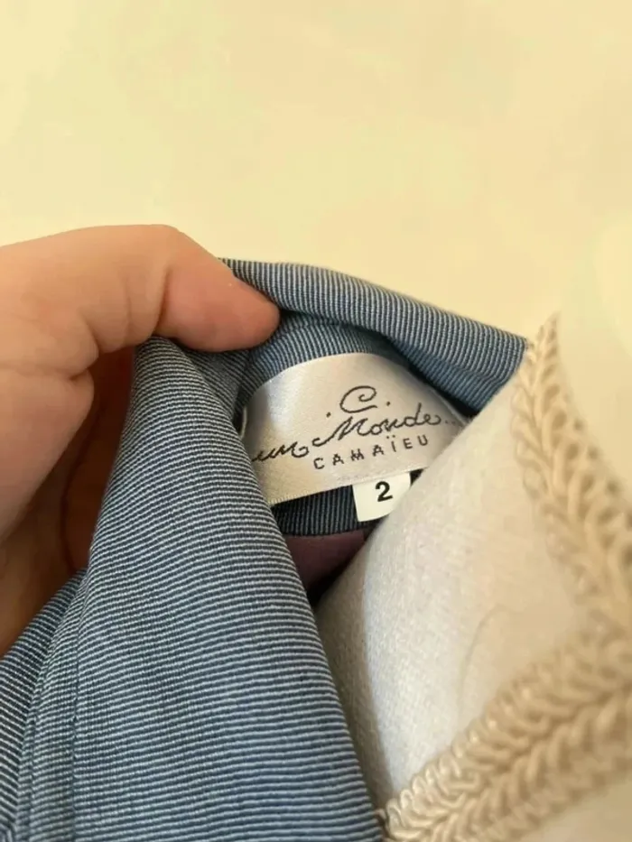 Veste tailleur - Camaïeu - Taille 38 - photo numéro 4