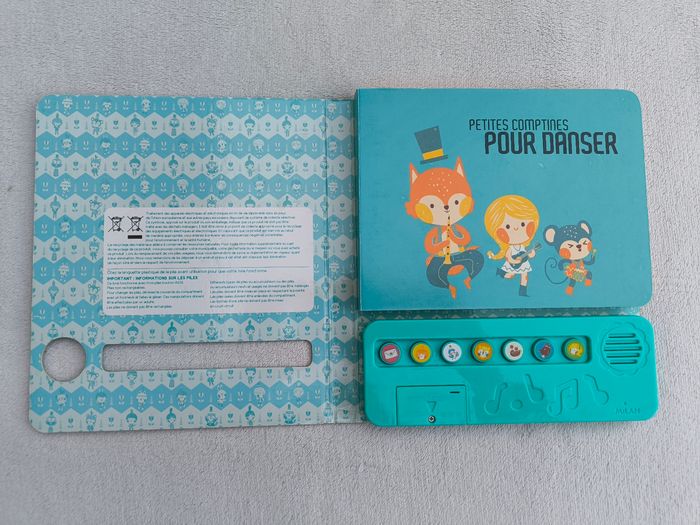 Livre musical Petites comptines pour danser Milan - photo numéro 4