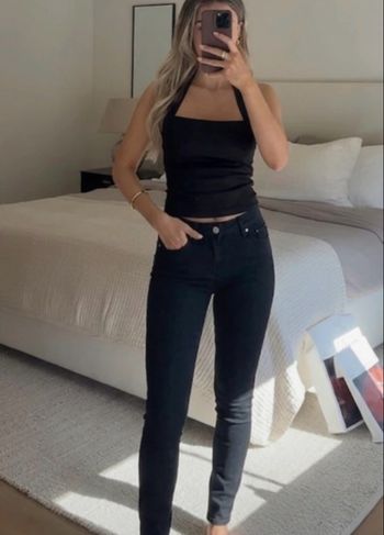Slim noir Mango Jeans, Alice Super Slim