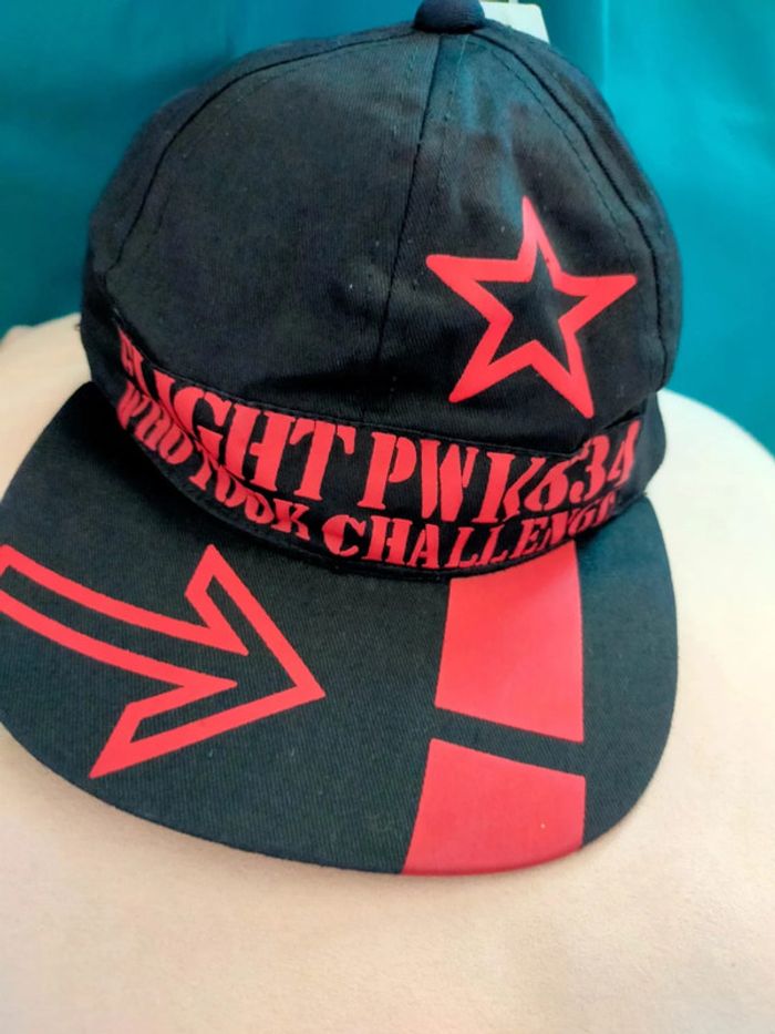 Casquette noire Flight – Taille 45 cm – Neuve avec étiquette