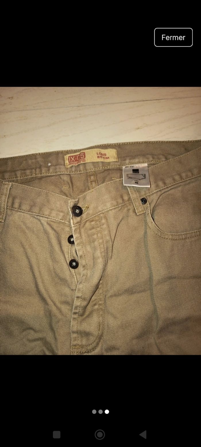 Jean marron homme ☘️ - photo numéro 3