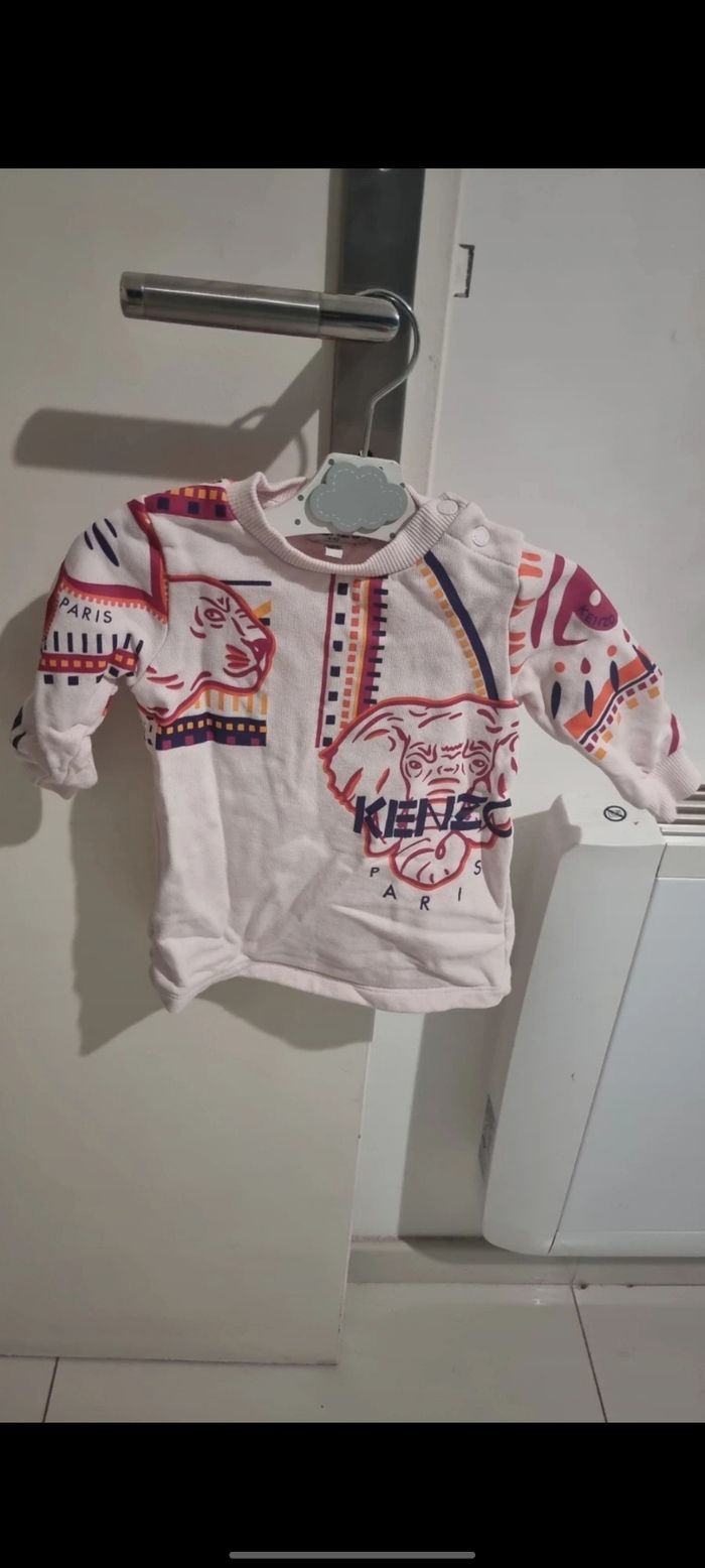 Robe pull kenzo bébé taille 6 mois