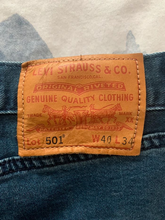 Jeans Lévis 501 W40 L34 - photo numéro 2