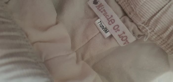 Pantalon blanc 9 mois - photo numéro 3