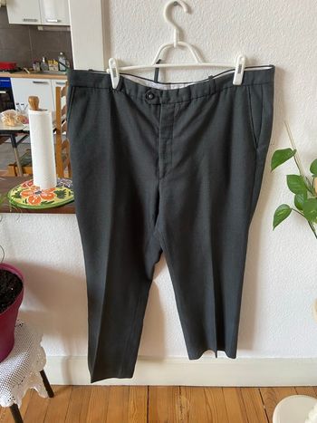 Pantalon de costume vert 