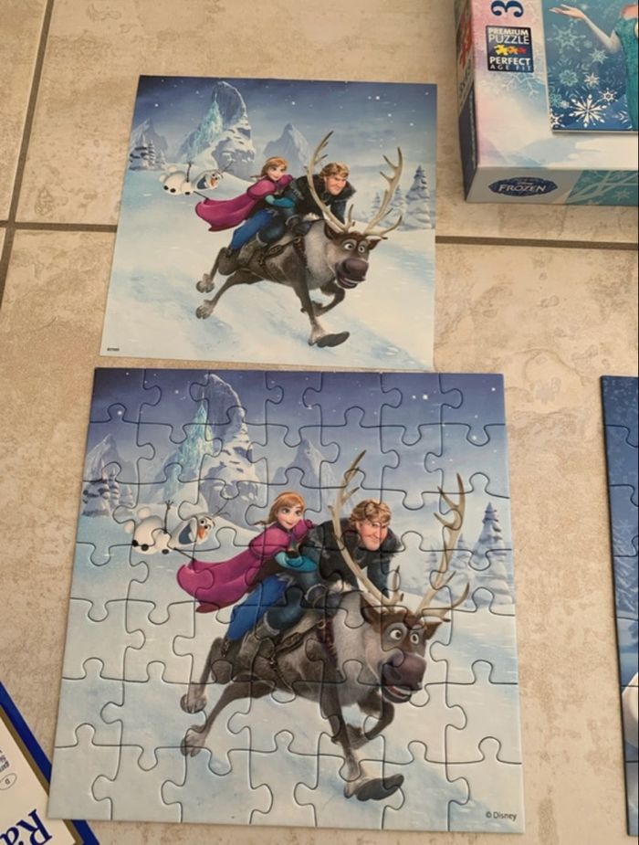 Puzzles La Reine des Neiges - photo numéro 2