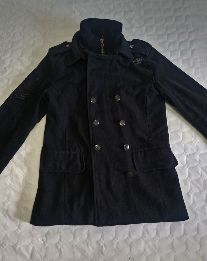 Manteau trench , homme , Rivaldi , taille M , noire