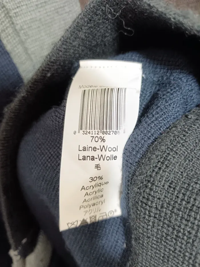 Kenzo "Cardigan structuré en laine" t. L - photo numéro 7