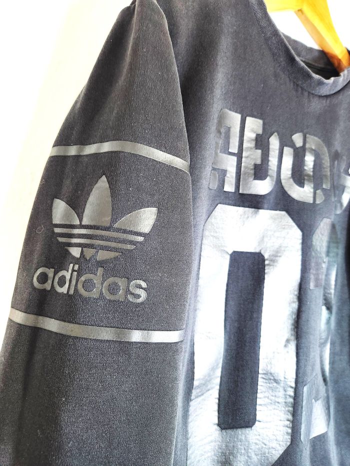 Sweat Zippé Adidas Winter D-Crew Noir - Taille S - photo numéro 2
