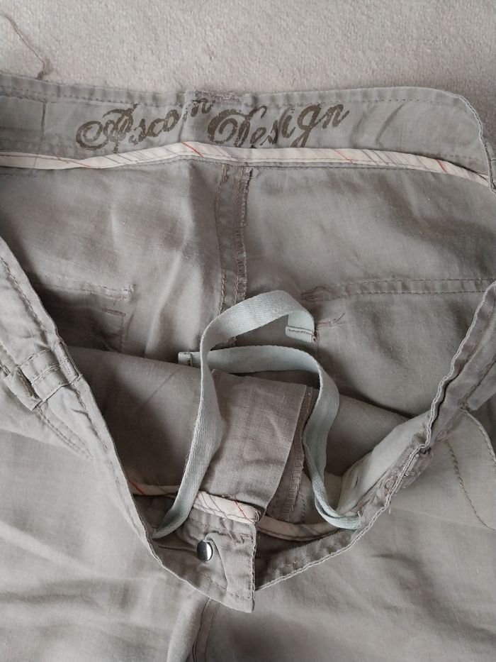 Short bermuda  lin - photo numéro 5