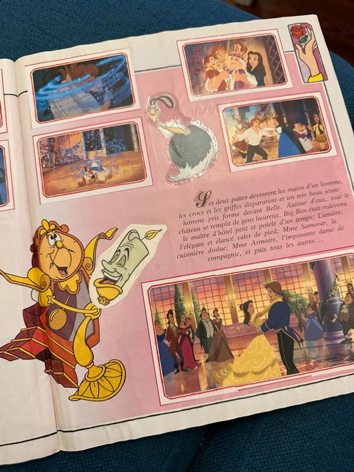 Album Panini complet Disney La Belle et la Bête stickers autocollants collection livre - photo numéro 15