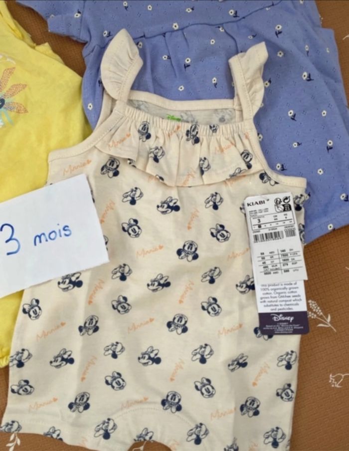 Lot barboteuses 3 mois - photo numéro 3