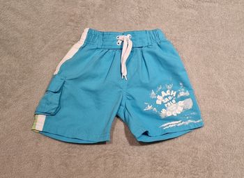 Short de bain bleu Orchestra 3 ans, très bon état