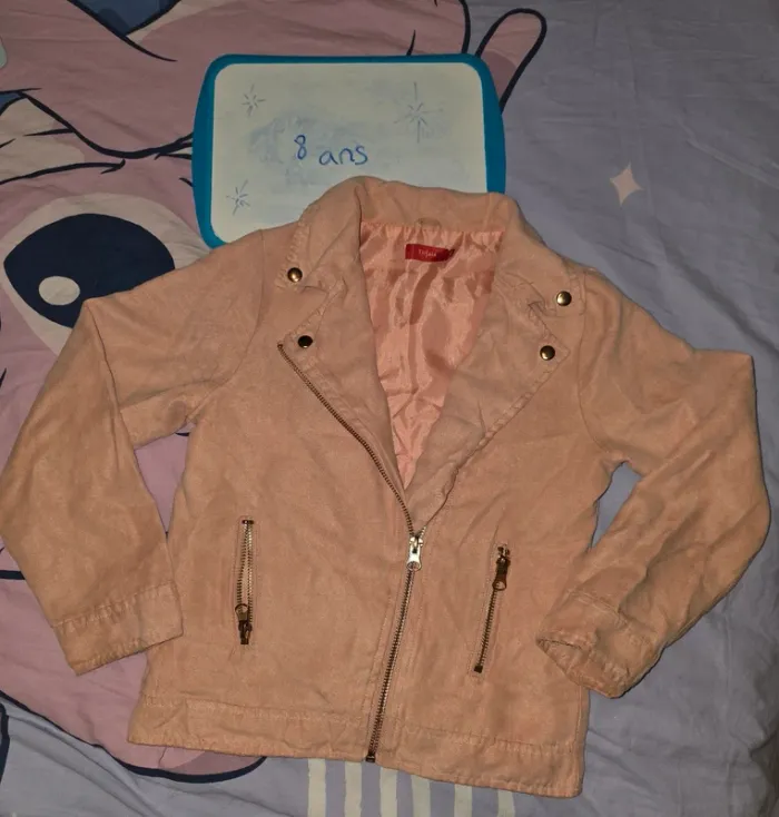 Belle veste en daims