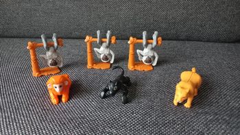 Lot animaux kinder surprise