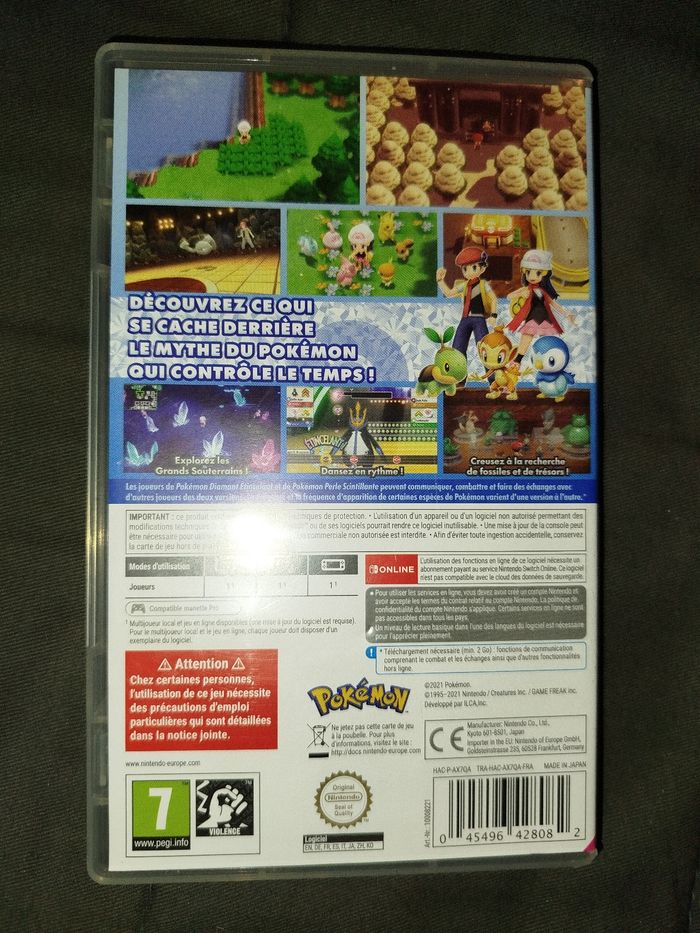 Jeu Pokémon diamant étincelant - photo numéro 2