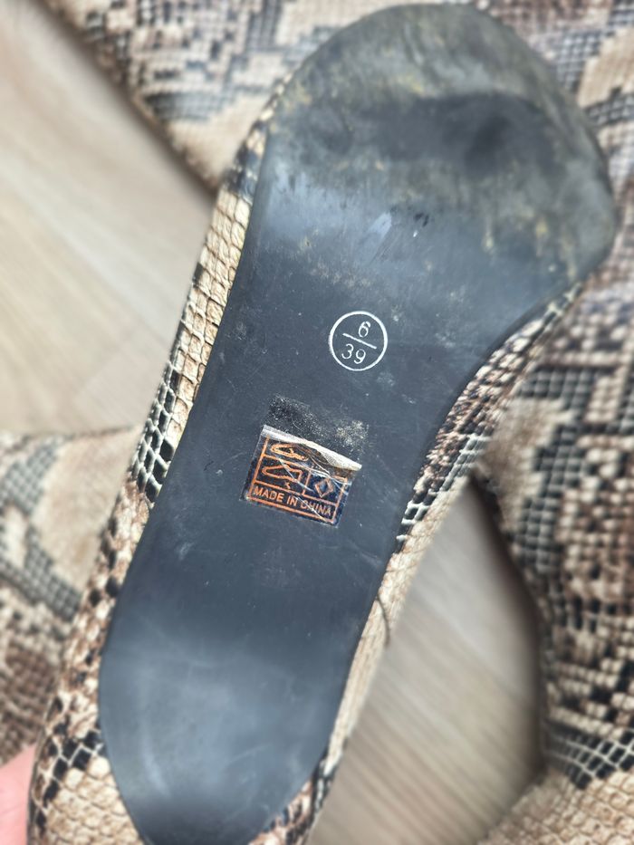 Bottes imprimé serpent - photo numéro 4