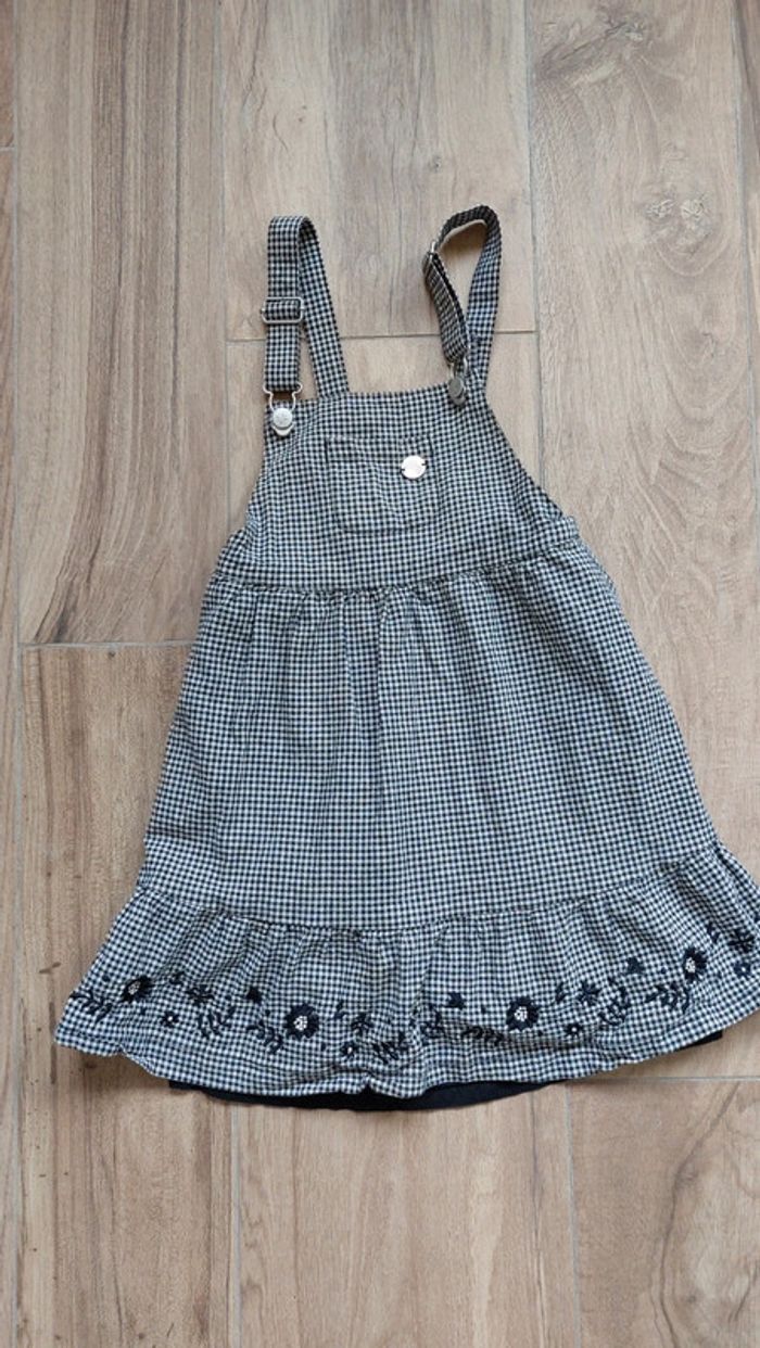 Robe salopette vichy 5 ans Sergent Major